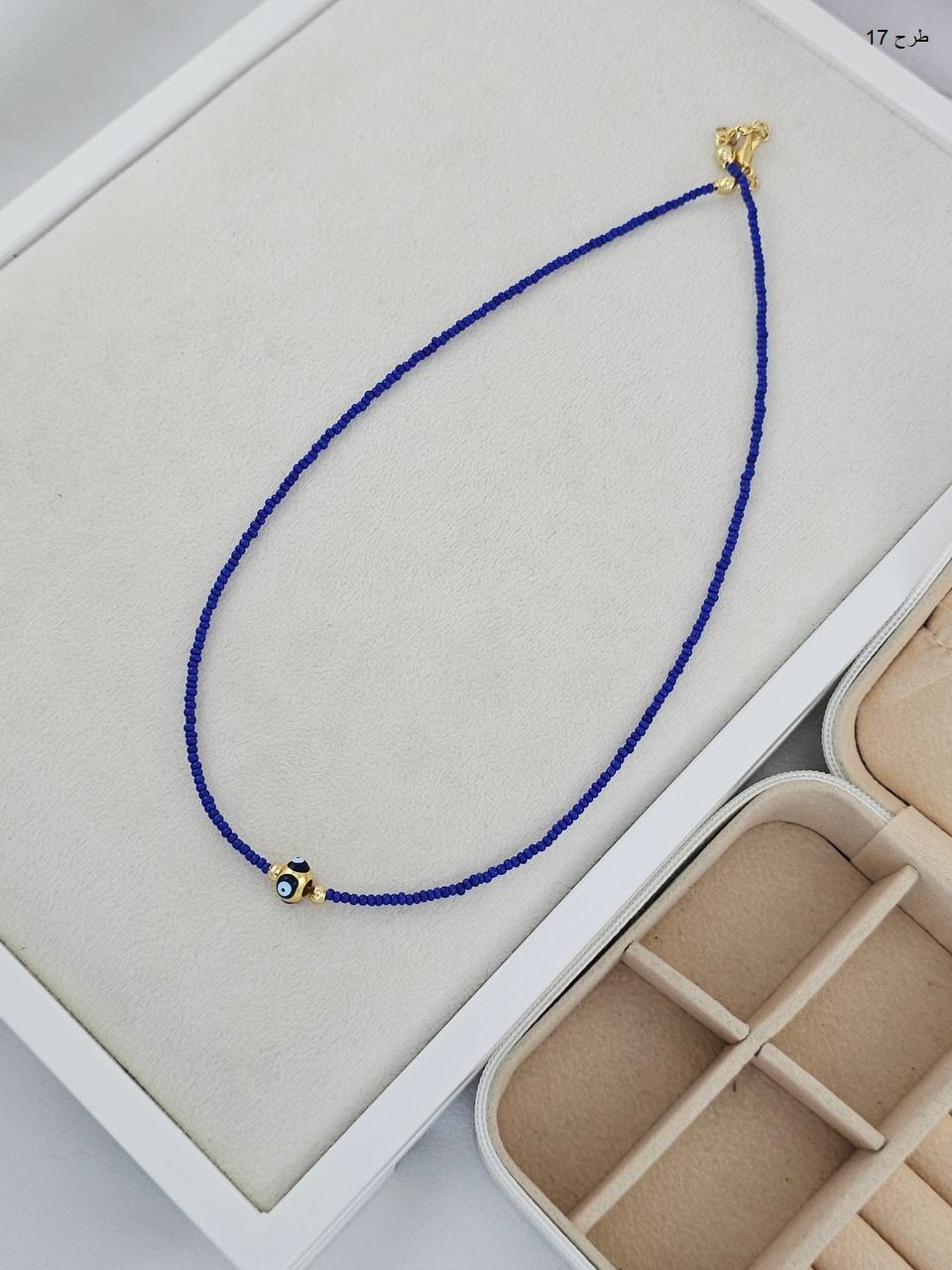 گردنبند فیمو تک رج